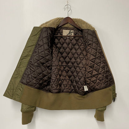 【中古品】【メンズ】 SOUL OF FREEDOM ソウルオブフリーダム FLIGHT JACKET フライトジャケット アウター 145-260211-tt-08-izu サイズ：M カラー：カーキ 万代Net店