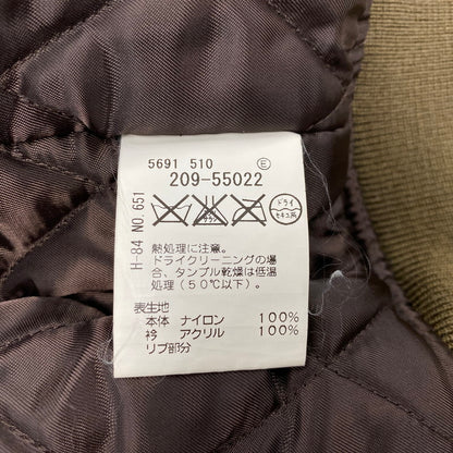 【中古品】【メンズ】 SOUL OF FREEDOM ソウルオブフリーダム FLIGHT JACKET フライトジャケット アウター 145-260211-tt-08-izu サイズ：M カラー：カーキ 万代Net店