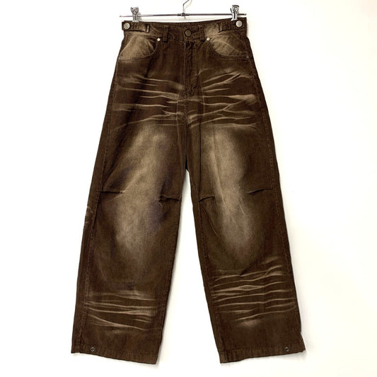 【中古品】【メンズ】 BJHG ビージャストハグ BJHG-24CCK452 CORDUROY PANTS コーデュロイ パンツ ボトムス 153-260213-kh-05-izu サイズ：S カラー：ブラウン 万代Net店