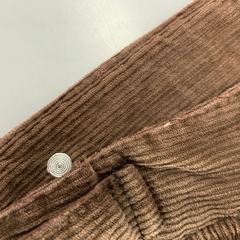 【中古品】【メンズ】 BJHG ビージャストハグ BJHG-24CCK452 CORDUROY PANTS コーデュロイ パンツ ボトムス 153-260213-kh-05-izu サイズ：S カラー：ブラウン 万代Net店