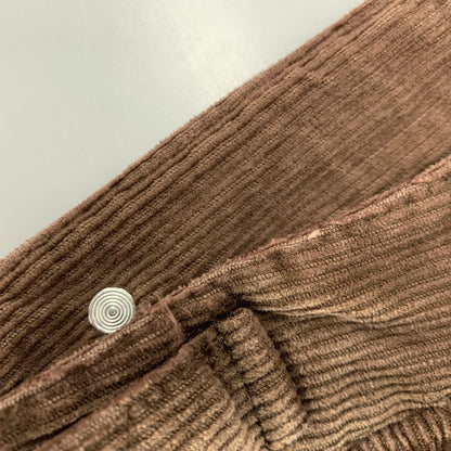 【中古品】【メンズ】 BJHG ビージャストハグ BJHG-24CCK452 CORDUROY PANTS コーデュロイ パンツ ボトムス 153-260213-kh-05-izu サイズ：S カラー：ブラウン 万代Net店