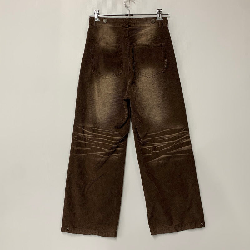 【中古品】【メンズ】 BJHG ビージャストハグ BJHG-24CCK452 CORDUROY PANTS コーデュロイ パンツ ボトムス 153-260213-kh-05-izu サイズ：S カラー：ブラウン 万代Net店