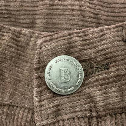 【中古品】【メンズ】 BJHG ビージャストハグ BJHG-24CCK452 CORDUROY PANTS コーデュロイ パンツ ボトムス 153-260213-kh-05-izu サイズ：S カラー：ブラウン 万代Net店
