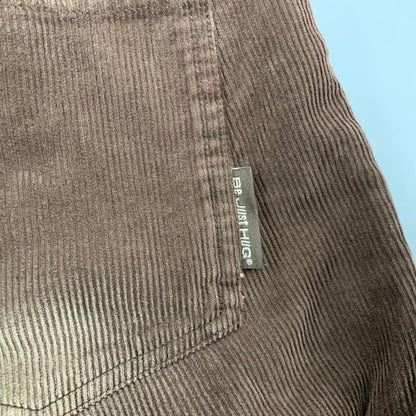【中古品】【メンズ】 BJHG ビージャストハグ BJHG-24CCK452 CORDUROY PANTS コーデュロイ パンツ ボトムス 153-260213-kh-05-izu サイズ：S カラー：ブラウン 万代Net店