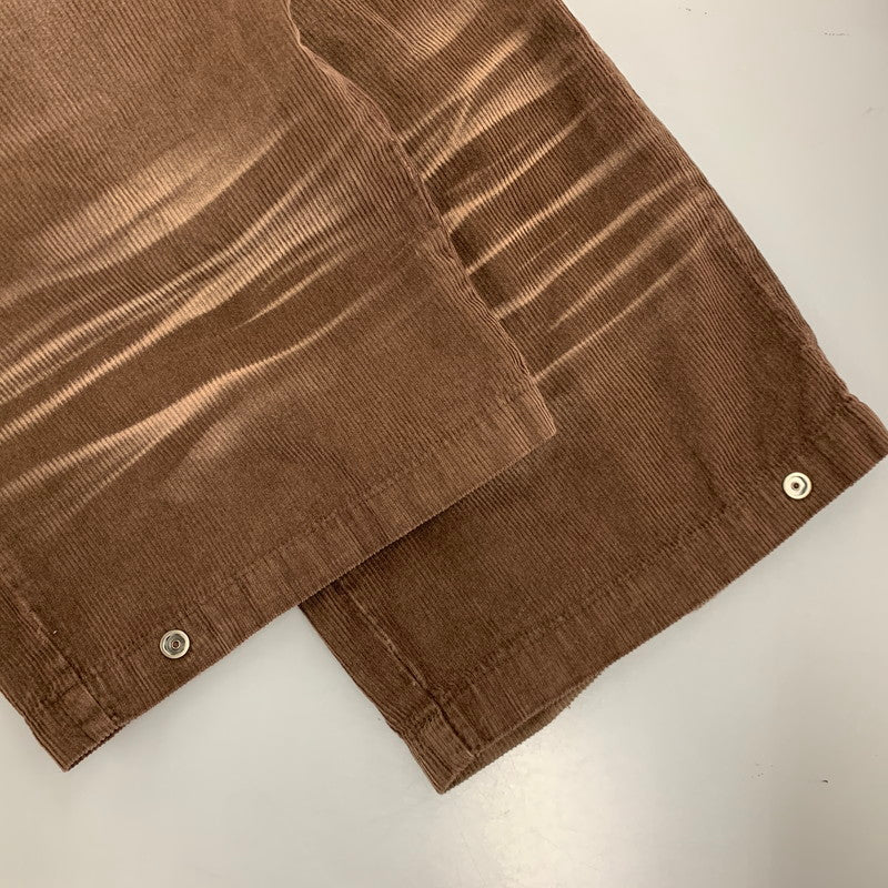【中古品】【メンズ】 BJHG ビージャストハグ BJHG-24CCK452 CORDUROY PANTS コーデュロイ パンツ ボトムス 153-260213-kh-05-izu サイズ：S カラー：ブラウン 万代Net店