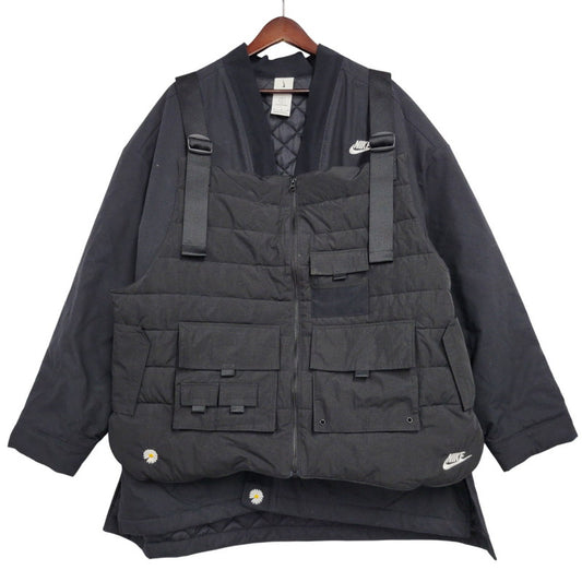 【中古品】【メンズ】 ×PEACEMINUSONE PMO JACKET & VEST ジャケット＆ベスト アウター 142-260208-tt-02-izu サイズ：XL カラー：ブラック 万代Net店
