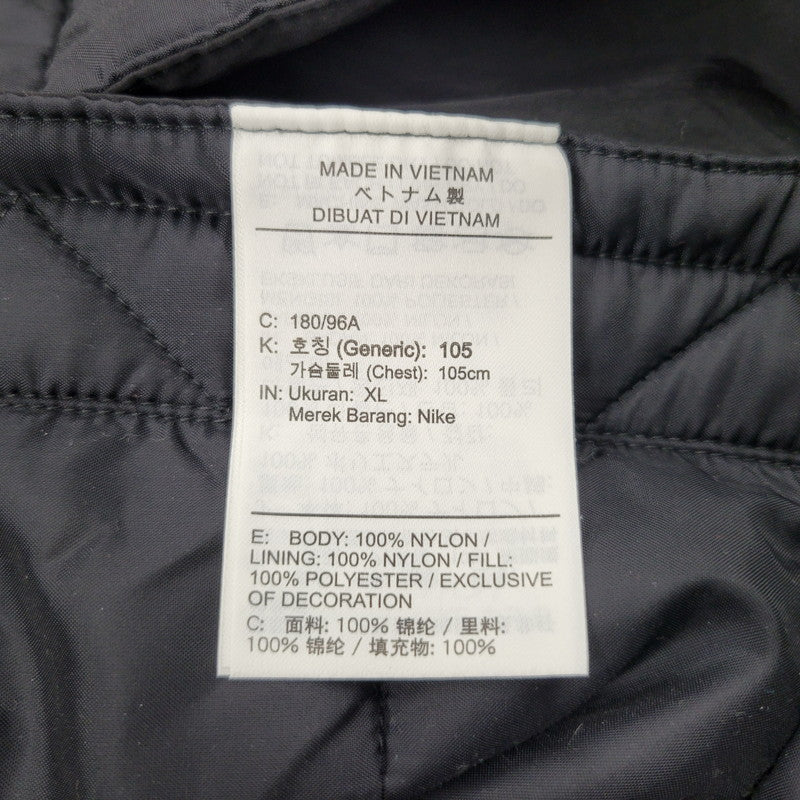 【中古品】【メンズ】 NIKE ナイキ ×PEACEMINUSONE PMO JACKET & VEST ジャケット＆ベスト アウター 142-260208-tt-02-izu サイズ：XL カラー：ブラック 万代Net店