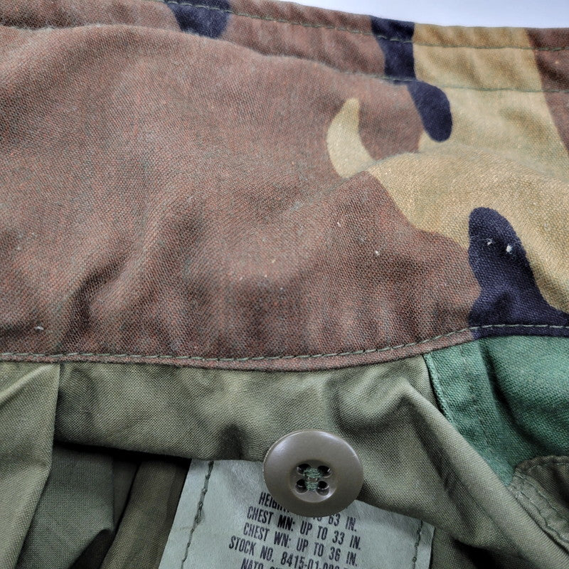 【中古品】【メンズ】 U.S.ARMY ユーエスアーミー DLA100-85-C-0563 DLA100-88-C-4078 M-65 FIELD JACKET&QUILTING LINER フィールドジャケット キルティングライナー 146-260208-tt-05-izu サイズ：XS カラー：マルチカラー 万代Net店
