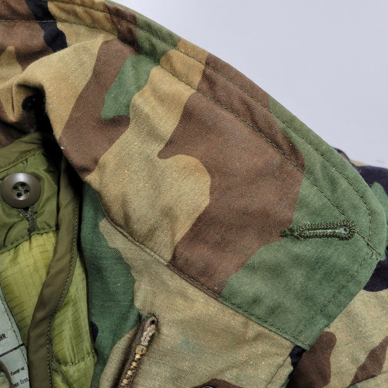 【中古品】【メンズ】 U.S.ARMY ユーエスアーミー DLA100-85-C-0563 DLA100-88-C-4078 M-65 FIELD JACKET&QUILTING LINER フィールドジャケット キルティングライナー 146-260208-tt-05-izu サイズ：XS カラー：マルチカラー 万代Net店