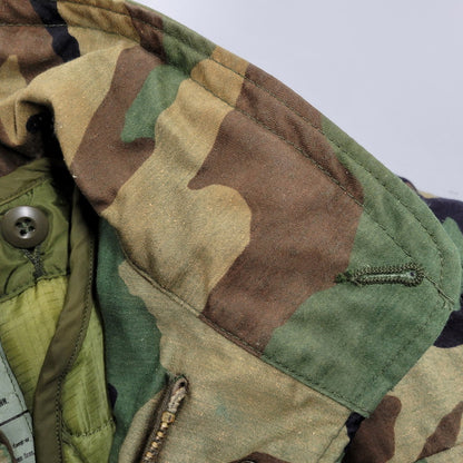 【中古品】【メンズ】 U.S.ARMY ユーエスアーミー DLA100-85-C-0563 DLA100-88-C-4078 M-65 FIELD JACKET&QUILTING LINER フィールドジャケット キルティングライナー 146-260208-tt-05-izu サイズ：XS カラー：マルチカラー 万代Net店