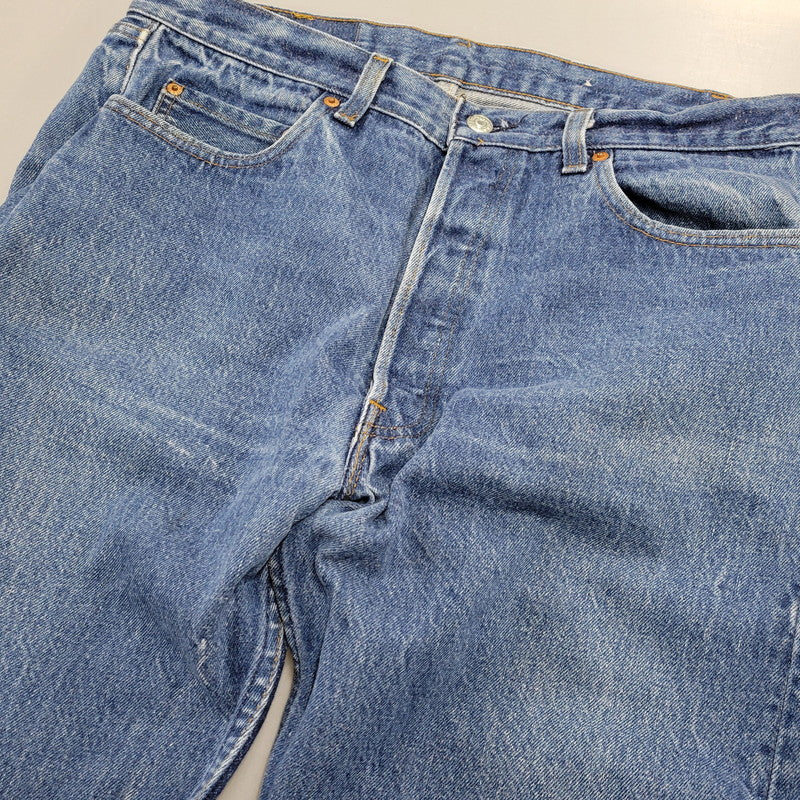 【中古品】【メンズ】 刻印532 USA製 DENIM PANTS デニムパンツ ボトムス ズボン 157-260208-tt-03-izu サイズ：36×31 カラー：インディゴ 万代Net店
