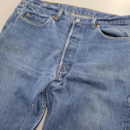 【中古品】【メンズ】 刻印532 USA製 DENIM PANTS デニムパンツ ボトムス ズボン 157-260208-tt-03-izu サイズ：36×31 カラー：インディゴ 万代Net店