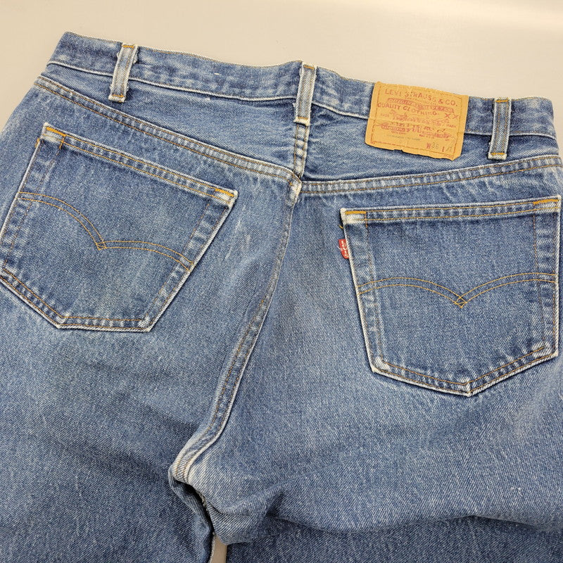 【中古品】【メンズ】 刻印532 USA製 DENIM PANTS デニムパンツ ボトムス ズボン 157-260208-tt-03-izu サイズ：36×31 カラー：インディゴ 万代Net店