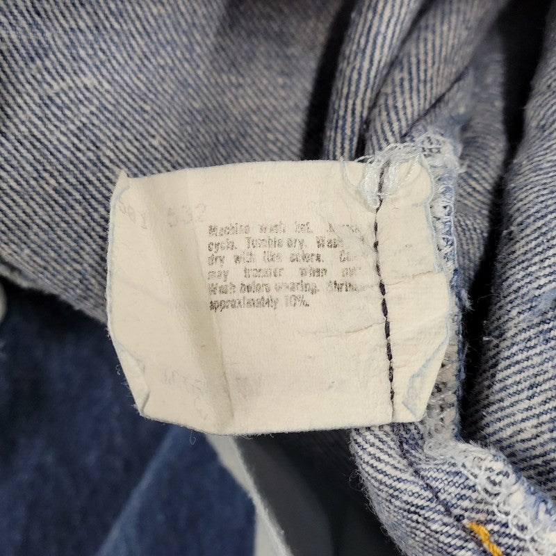 【中古品】【メンズ】 刻印532 USA製 DENIM PANTS デニムパンツ ボトムス ズボン 157-260208-tt-03-izu サイズ：36×31 カラー：インディゴ 万代Net店