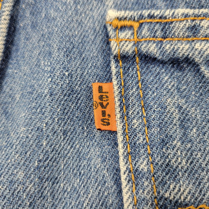 【中古品】【メンズ】 20505-0217 刻印731 USA製 DENIM PANTS デニムパンツ ボトムス ズボン 157-260208-tt-13-izu サイズ：36×29 カラー：インディゴ 万代Net店
