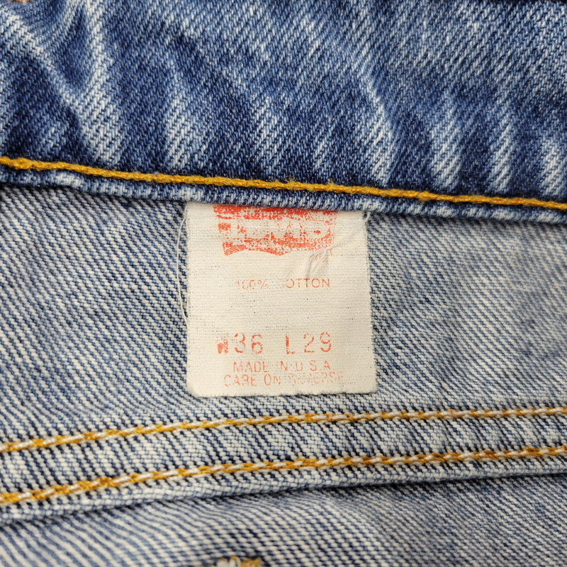 【中古品】【メンズ】 20505-0217 刻印731 USA製 DENIM PANTS デニムパンツ ボトムス ズボン 157-260208-tt-13-izu サイズ：36×29 カラー：インディゴ 万代Net店