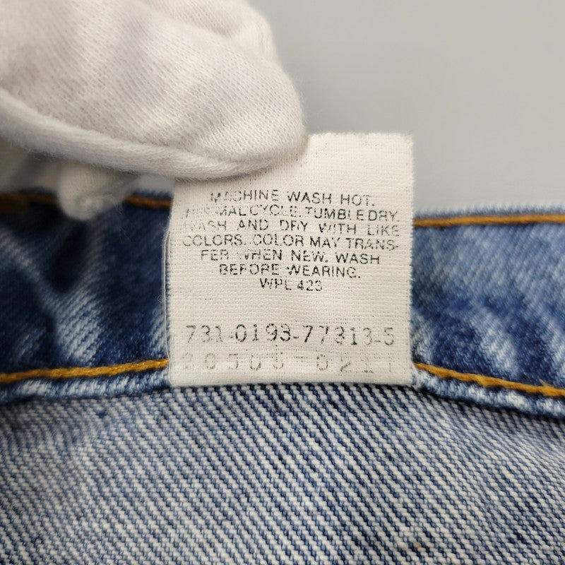【中古品】【メンズ】 20505-0217 刻印731 USA製 DENIM PANTS デニムパンツ ボトムス ズボン 157-260208-tt-13-izu サイズ：36×29 カラー：インディゴ 万代Net店