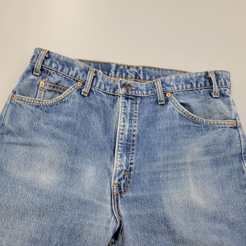【中古品】【メンズ】 20505-0217 刻印731 USA製 DENIM PANTS デニムパンツ ボトムス ズボン 157-260208-tt-13-izu サイズ：36×29 カラー：インディゴ 万代Net店