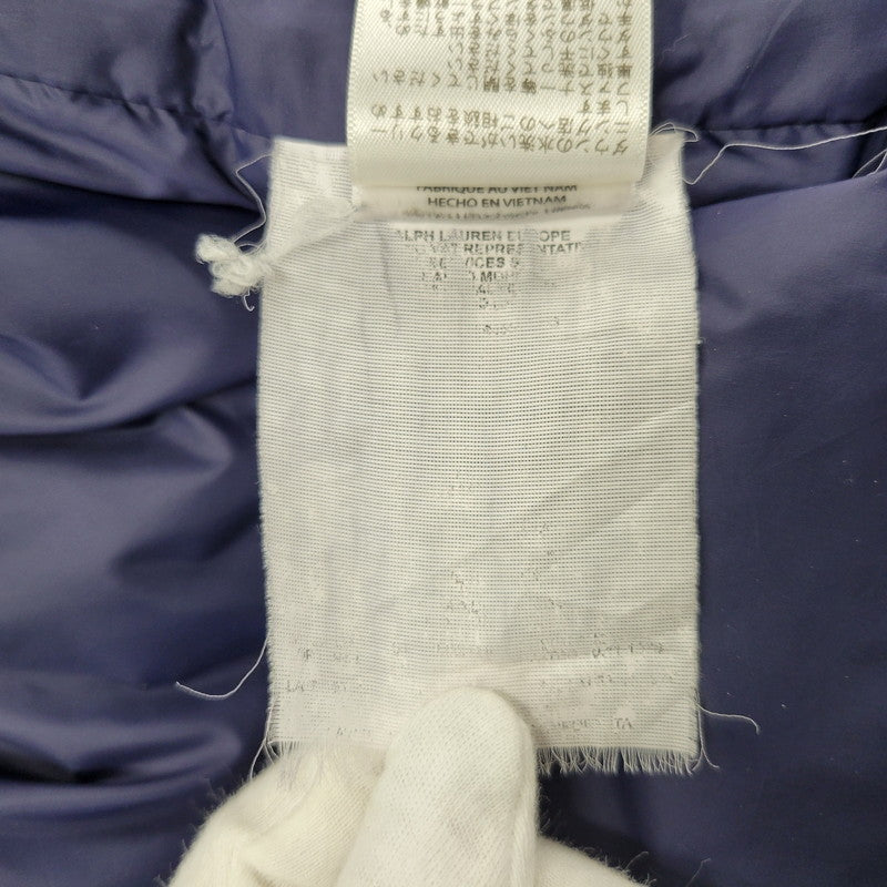 【中古品】【メンズ】 323940328002 HOODED DOWN JACKET フーデッド ダウン ジャケット アウター 168-260208-yn-12-izu サイズ：L カラー：ネイビー 万代Net店