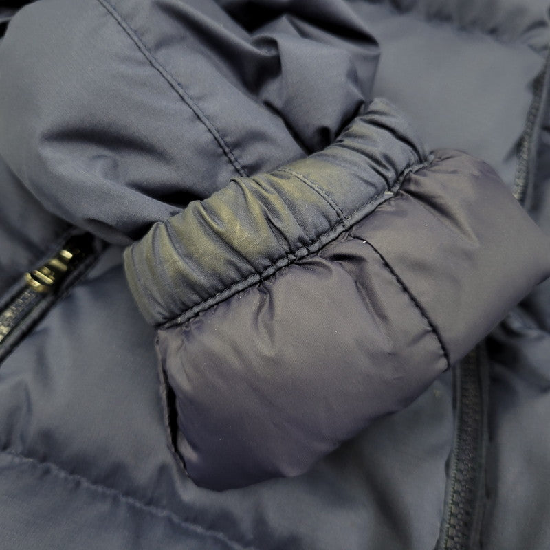 【中古品】【メンズ】 323940328002 HOODED DOWN JACKET フーデッド ダウン ジャケット アウター 168-260208-yn-12-izu サイズ：L カラー：ネイビー 万代Net店