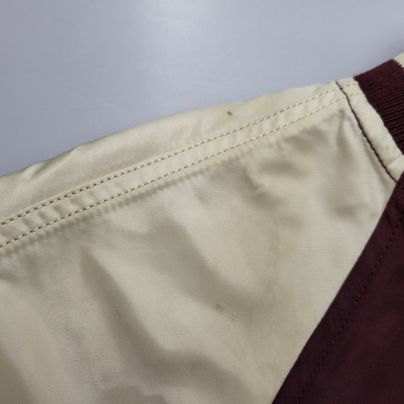 【中古品】【メンズ】 ALPHA INDUSTRIES アルファ インダストリーズ TYPE MA-1 REVERSIBLE SUKAJAN 風神雷神 タイプ エムエーワン リバーシブル スカジャン アウター 145-260209-cs-22-izu サイズ：XXL カラー：ボルドー×ベージュ 万代Net店