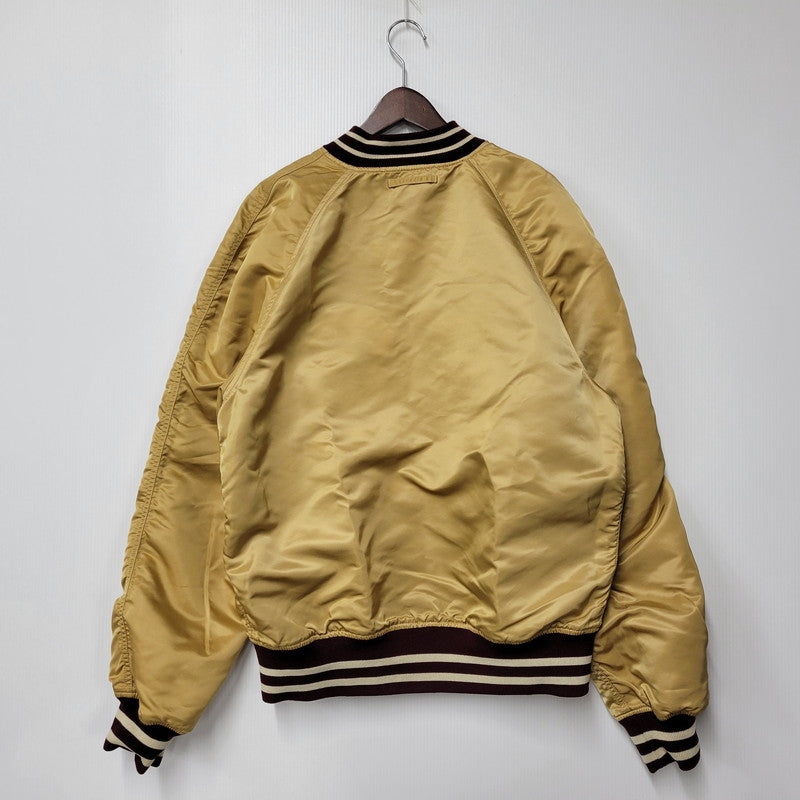 【中古品】【メンズ】 ALPHA INDUSTRIES アルファ インダストリーズ TYPE MA-1 REVERSIBLE SUKAJAN 風神雷神 タイプ エムエーワン リバーシブル スカジャン アウター 145-260209-cs-22-izu サイズ：XXL カラー：ボルドー×ベージュ 万代Net店