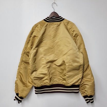 【中古品】【メンズ】 ALPHA INDUSTRIES アルファ インダストリーズ TYPE MA-1 REVERSIBLE SUKAJAN 風神雷神 タイプ エムエーワン リバーシブル スカジャン アウター 145-260209-cs-22-izu サイズ：XXL カラー：ボルドー×ベージュ 万代Net店