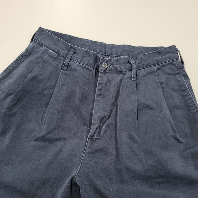【中古品】【メンズ】 OLD GAP オールドギャップ 香港製 2 TUCK PANTS 2タックパンツ 157-260208-tt-16-izu サイズ：30×30 カラー：ダークネイビー系 万代Net店