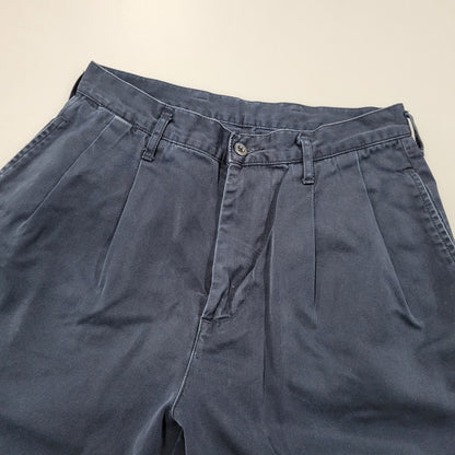 【中古品】【メンズ】 OLD GAP オールドギャップ 香港製 2 TUCK PANTS 2タックパンツ 157-260208-tt-16-izu サイズ：30×30 カラー：ダークネイビー系 万代Net店