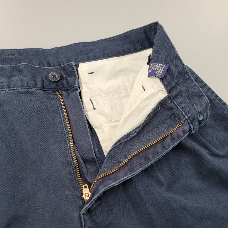 【中古品】【メンズ】 OLD GAP オールドギャップ 香港製 2 TUCK PANTS 2タックパンツ 157-260208-tt-16-izu サイズ：30×30 カラー：ダークネイビー系 万代Net店
