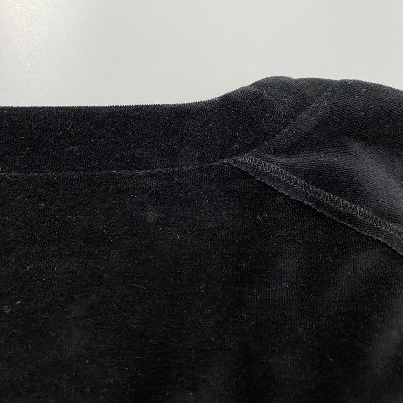 【中古品】【メンズ】 IN200 V NECK CARDIGANE ブイ ネック カーディガン -C PE VELOUR コットン ポリエステル ベロア トップス 長袖 141-260209-cs-05-izu サイズ：L カラー：ブラック 万代Net店