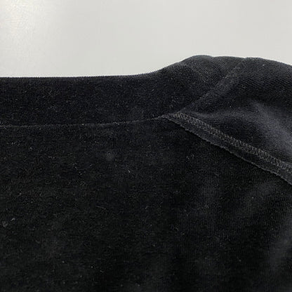 【中古品】【メンズ】 IN200 V NECK CARDIGANE ブイ ネック カーディガン -C PE VELOUR コットン ポリエステル ベロア トップス 長袖 141-260209-cs-05-izu サイズ：L カラー：ブラック 万代Net店