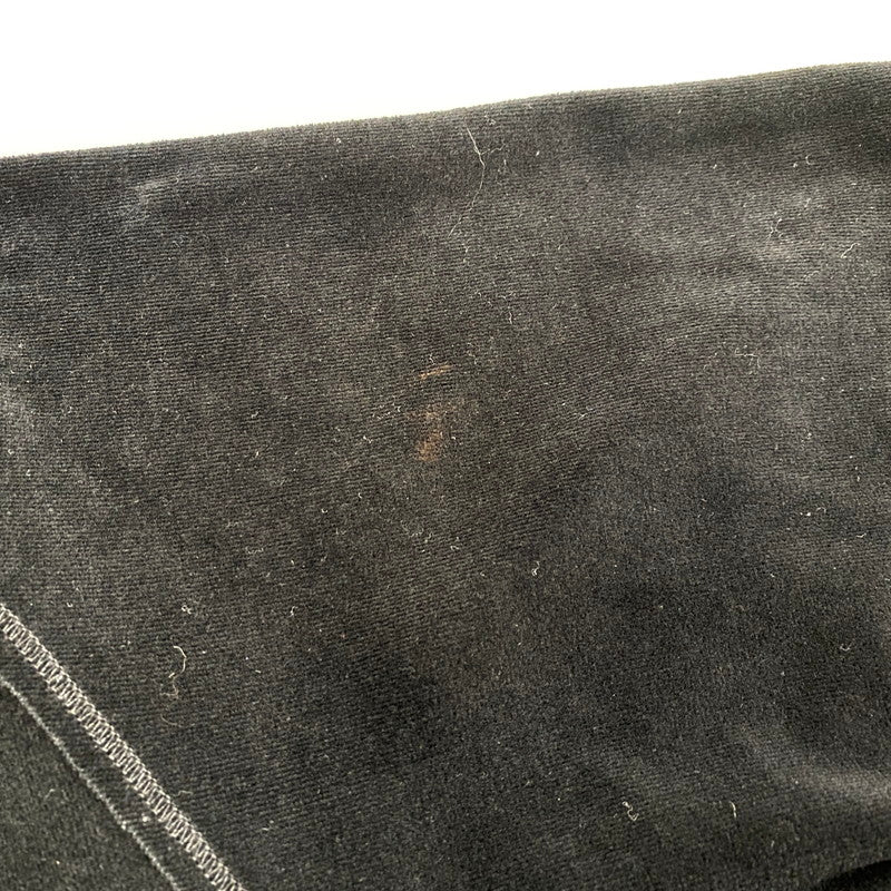 【中古品】【メンズ】 IN200 V NECK CARDIGANE ブイ ネック カーディガン -C PE VELOUR コットン ポリエステル ベロア トップス 長袖 141-260209-cs-05-izu サイズ：L カラー：ブラック 万代Net店