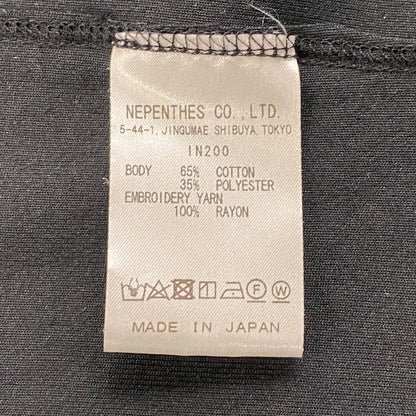 【中古品】【メンズ】 IN200 V NECK CARDIGANE ブイ ネック カーディガン -C PE VELOUR コットン ポリエステル ベロア トップス 長袖 141-260209-cs-05-izu サイズ：L カラー：ブラック 万代Net店