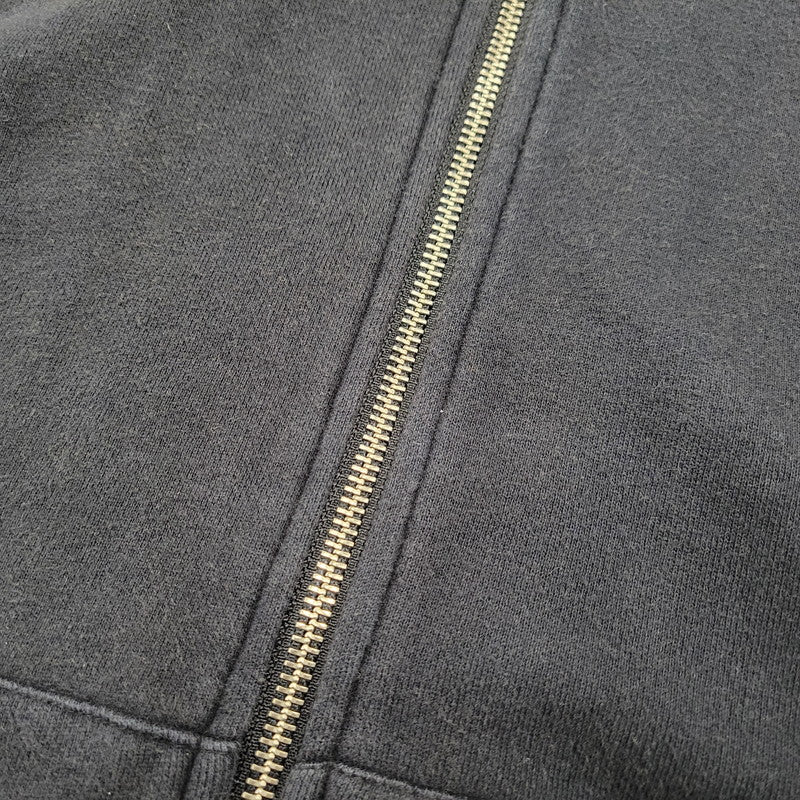 【中古品】【メンズ】 ZIP UP HOODIE ジップ アップ フーディー パーカー 長袖 142-260209-kh-03-izu サイズ：L カラー：ブラック 万代Net店