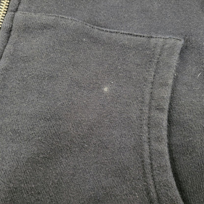【中古品】【メンズ】 ZIP UP HOODIE ジップ アップ フーディー パーカー 長袖 142-260209-kh-03-izu サイズ：L カラー：ブラック 万代Net店