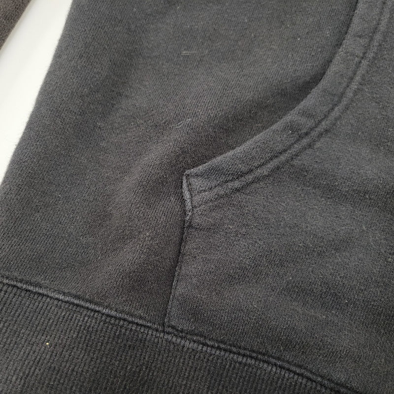 【中古品】【メンズ】 ZIP UP HOODIE ジップ アップ フーディー パーカー 長袖 142-260209-kh-03-izu サイズ：L カラー：ブラック 万代Net店