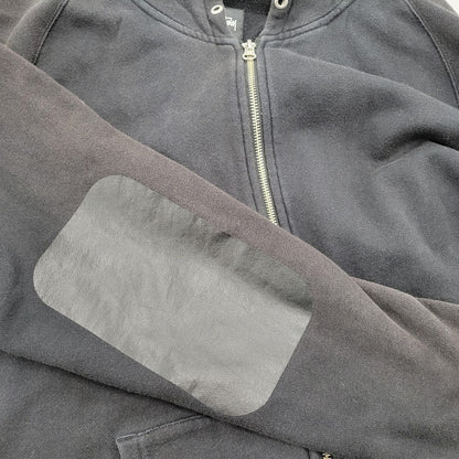 【中古品】【メンズ】 ZIP UP HOODIE ジップ アップ フーディー パーカー 長袖 142-260209-kh-03-izu サイズ：L カラー：ブラック 万代Net店