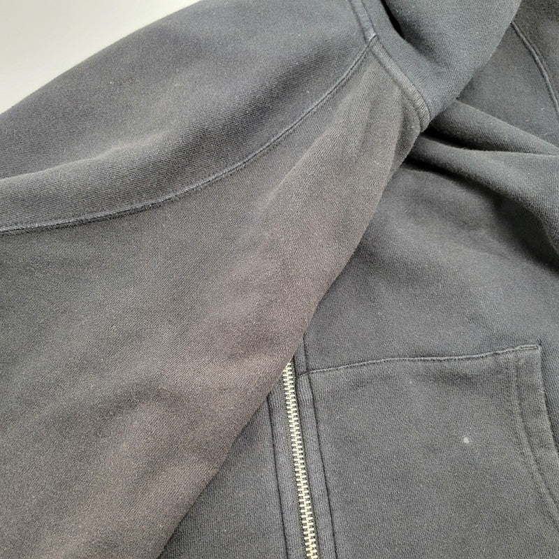 【中古品】【メンズ】 ZIP UP HOODIE ジップ アップ フーディー パーカー 長袖 142-260209-kh-03-izu サイズ：L カラー：ブラック 万代Net店
