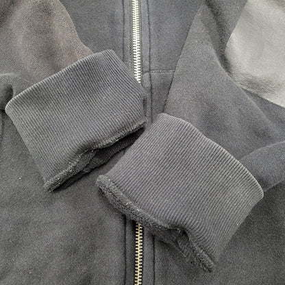 【中古品】【メンズ】 ZIP UP HOODIE ジップ アップ フーディー パーカー 長袖 142-260209-kh-03-izu サイズ：L カラー：ブラック 万代Net店