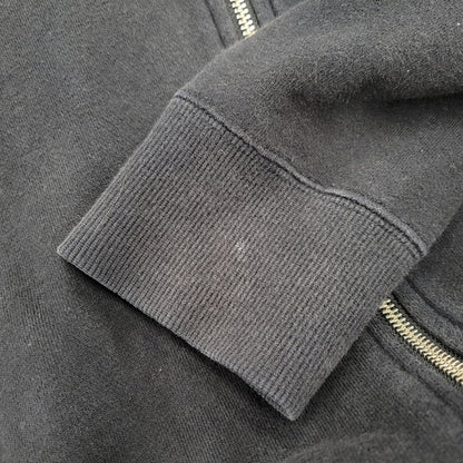 【中古品】【メンズ】 ZIP UP HOODIE ジップ アップ フーディー パーカー 長袖 142-260209-kh-03-izu サイズ：L カラー：ブラック 万代Net店
