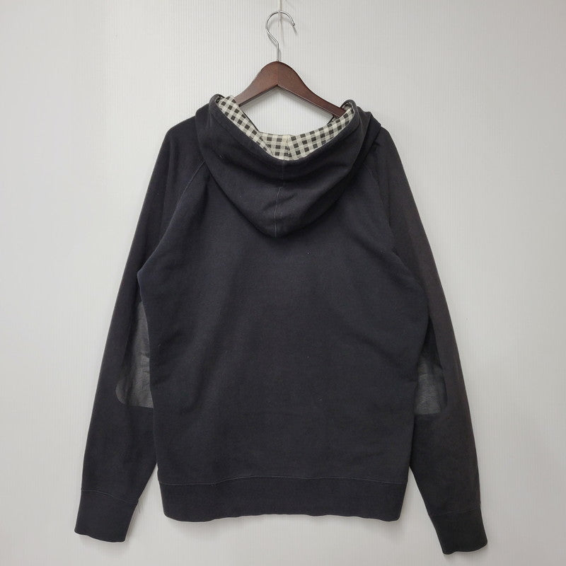 【中古品】【メンズ】 ZIP UP HOODIE ジップ アップ フーディー パーカー 長袖 142-260209-kh-03-izu サイズ：L カラー：ブラック 万代Net店