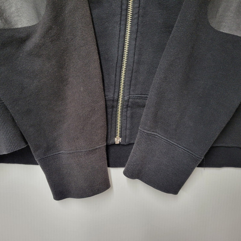【中古品】【メンズ】 ZIP UP HOODIE ジップ アップ フーディー パーカー 長袖 142-260209-kh-03-izu サイズ：L カラー：ブラック 万代Net店