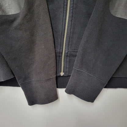 【中古品】【メンズ】 ZIP UP HOODIE ジップ アップ フーディー パーカー 長袖 142-260209-kh-03-izu サイズ：L カラー：ブラック 万代Net店