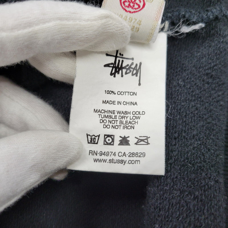 【中古品】【メンズ】 ZIP UP HOODIE ジップ アップ フーディー パーカー 長袖 142-260209-kh-03-izu サイズ：L カラー：ブラック 万代Net店
