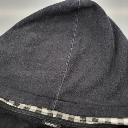 【中古品】【メンズ】 ZIP UP HOODIE ジップ アップ フーディー パーカー 長袖 142-260209-kh-03-izu サイズ：L カラー：ブラック 万代Net店