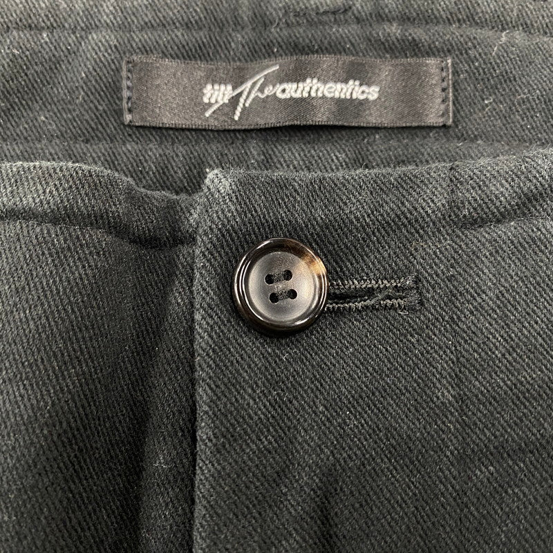 【中古品】【メンズ】 TILT THE AUTHENTICS チルトザオーセンティックス 21SS PT-03 21SS STRONG TWIST 5 POCKET PANTS ストロングツイスト5ポケットパンツ ボトムス ズボン 151-260211-tt-13-izu サイズ：2 カラー：ブラック 万代Net店