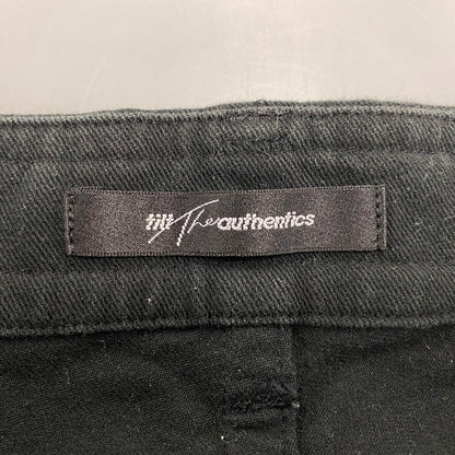 【中古品】【メンズ】 TILT THE AUTHENTICS チルトザオーセンティックス 21SS PT-03 21SS STRONG TWIST 5 POCKET PANTS ストロングツイスト5ポケットパンツ ボトムス ズボン 151-260211-tt-13-izu サイズ：2 カラー：ブラック 万代Net店