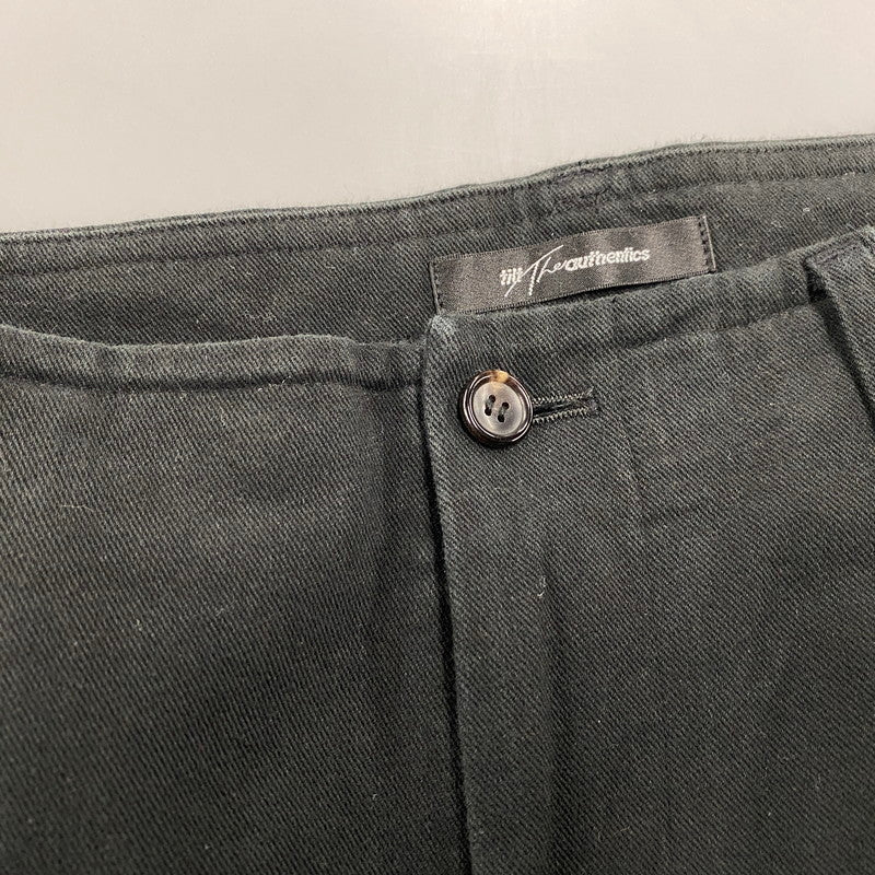 【中古品】【メンズ】 TILT THE AUTHENTICS チルトザオーセンティックス 21SS PT-03 21SS STRONG TWIST 5 POCKET PANTS ストロングツイスト5ポケットパンツ ボトムス ズボン 151-260211-tt-13-izu サイズ：2 カラー：ブラック 万代Net店