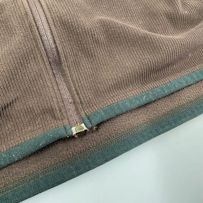 【中古品】【メンズ】 ARC’TERYX アークテリクス POLARTEC FLEECE JACKET ポータテック フリース ジャケット アウター 144-260209-cs-03-izu サイズ：L カラー：ブラウン 万代Net店